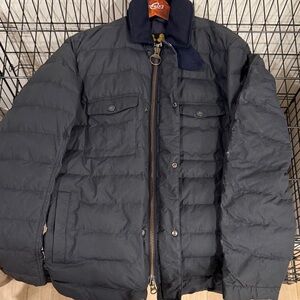 Barbour Men's Dark Blue Puffer Jacket